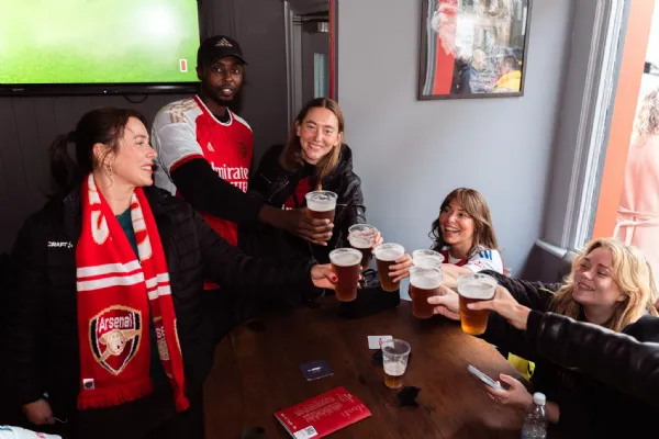 *The Ultimate Matchday Experience at The George Pub: Arsenal vs. Real Madrid – April 8, 2025*